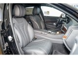 2016 Mercedes-Benz S 550e Plug-In Hybrid Sedan Black Interior