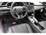 2016 Honda Civic EX-L Sedan Black Interior