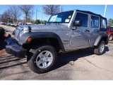 2016 Billet Silver Metallic Jeep Wrangler Unlimited Sport 4x4 #110816710