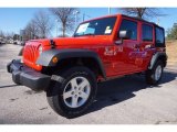 2016 Firecracker Red Jeep Wrangler Unlimited Sport 4x4 #110816707