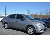 2014 Magnetic Gray Nissan Versa 1.6 S Sedan #110816768