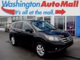 2013 Crystal Black Pearl Honda CR-V EX AWD #110839163