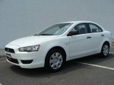 2008 Wicked White Mitsubishi Lancer DE #11051054