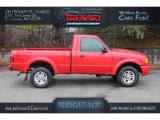 2003 Bright Red Ford Ranger Edge Regular Cab #110839075