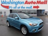 2011 Laguna Blue Metallic Mitsubishi Outlander Sport SE 4WD #110839167