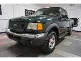 2002 Ford Ranger XLT SuperCab 4x4 Front 3/4 View