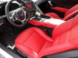 2016 Chevrolet Corvette Stingray Coupe Adrenaline Red Interior