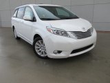 2016 Blizzard Pearl Toyota Sienna Limited #110873059