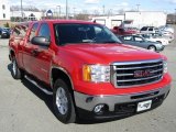 2013 Fire Red GMC Sierra 1500 SLE Extended Cab 4x4 #110873202