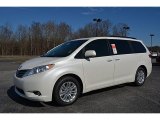 2016 Toyota Sienna XLE Front 3/4 View