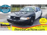 2005 Ford Crown Victoria Black and White