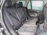 2016 Land Rover Range Rover HSE Rear Seat