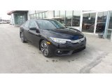 2016 Crystal Black Pearl Honda Civic EX-L Sedan #110911440