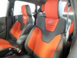 2016 Ford Fiesta ST Hatchback ST Recaro Molten Orange Interior