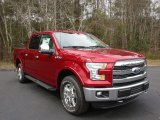 2016 Ruby Red Ford F150 Lariat SuperCrew 4x4 #110944130