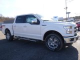 2016 White Platinum Ford F150 Lariat SuperCrew 4x4 #110971115