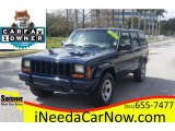 2001 Patriot Blue Pearlcoat Jeep Cherokee Sport #110971018