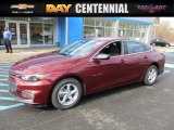 2016 Butte Red Metallic Chevrolet Malibu LS #110988299