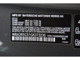 2016 4 Series Color Code for Mineral Grey Metallic - Color Code: B39
