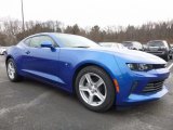 Hyper Blue Metallic Chevrolet Camaro in 2016