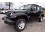 2016 Black Jeep Wrangler Unlimited Sport 4x4 #111010430