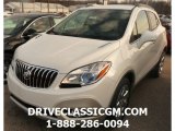 White Pearl Tricoat Buick Encore in 2016