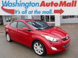 2013 Red Hyundai Elantra Limited #111034432