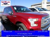 2016 Ruby Red Ford F150 Platinum SuperCrew 4x4 #111066057