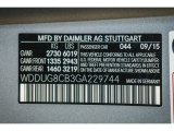 2016 S Color Code for designo Magno Alanite Grey Metallic (matte) - Color Code: 044