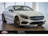 2016 designo Cashmere White Metallic (matte) Mercedes-Benz S 550 4Matic Coupe #111066216