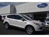 2016 White Platinum Metallic Ford Escape Titanium #111066298