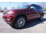 2016 Velvet Red Pearl Jeep Grand Cherokee Limited #111066249