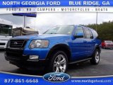 Blue Flame Metallic Ford Explorer in 2010