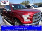 2016 Ruby Red Ford F150 Lariat SuperCrew #111105733