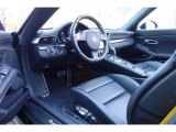 2014 Porsche 911 Turbo S Cabriolet Black Interior