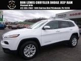 2016 Bright White Jeep Cherokee Latitude 4x4 #111130960