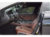 2013 BMW 6 Series 650i Gran Coupe Cinnamon Brown Interior