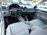 2008 Volkswagen Jetta S Sedan Art Grey Interior