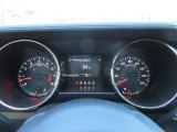 2016 Ford Mustang V6 Convertible Gauges