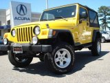 2006 Solar Yellow Jeep Wrangler Unlimited 4x4 #11092962