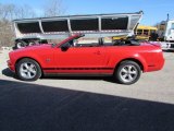 2009 Torch Red Ford Mustang V6 Convertible #111131034