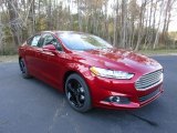 2016 Ruby Red Metallic Ford Fusion SE #111154061