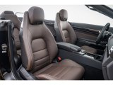 2016 Mercedes-Benz E 400 Cabriolet Chestnut Brown/Black Interior