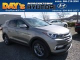 2017 Mineral Gray Hyundai Santa Fe Sport AWD #111184469