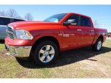 2016 Flame Red Ram 1500 Big Horn Crew Cab 4x4 #111184249