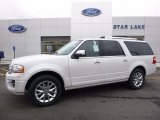 White Platinum Metallic Tricoat Ford Expedition in 2016