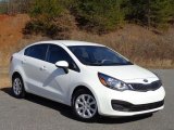 2013 Kia Rio Clear White