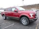 2016 Ruby Red Ford F150 Lariat SuperCrew 4x4 #111213555