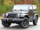 2016 Jeep Wrangler Willys Wheeler 4x4 Front 3/4 View