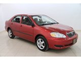 2006 Impulse Red Pearl Toyota Corolla CE #111213783